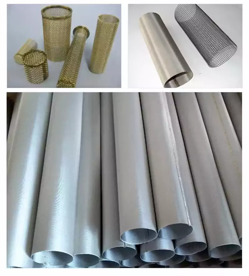 Zylinderform perforiertes Filterrohr